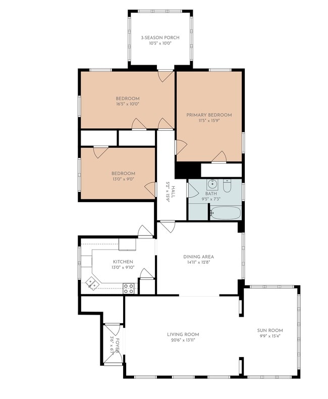 Floor Plan - 1926 SUMMIT AVENUE