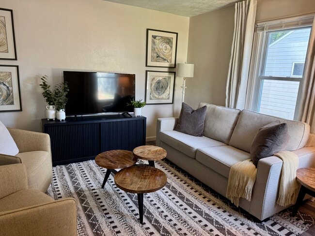 Living Room with TV - 2024 S Euclid Ave House