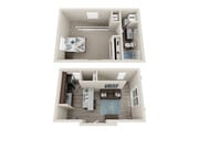 C2 One Bedroom Townhome