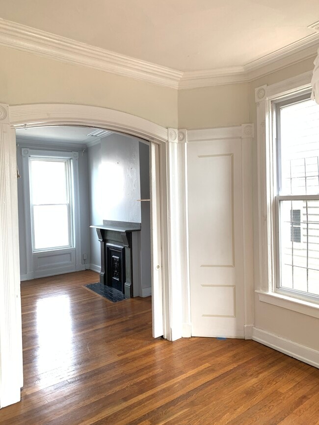 Living room view to bedroom - 22 Lyon St Unit 1 floor walkout garden