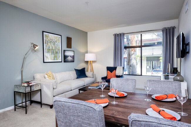Classic Package I dining and living room with carpet (select homes)