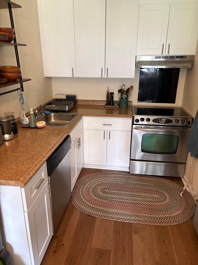 Cocina completamente remodelada y pisos de madera noble totalmente nuevos. - 1900 Richard Jones Rd Unidad A104