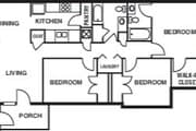 3 Bedroom Floor Plan