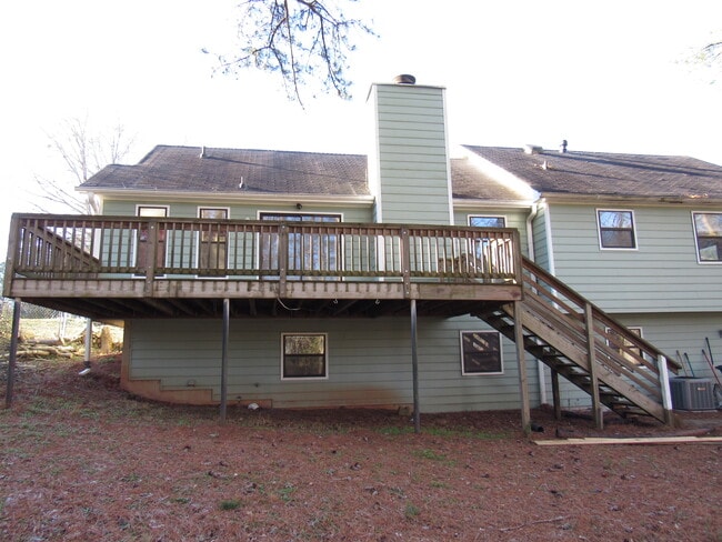 Large back deck - 1273 W Wylie Bridge Rd