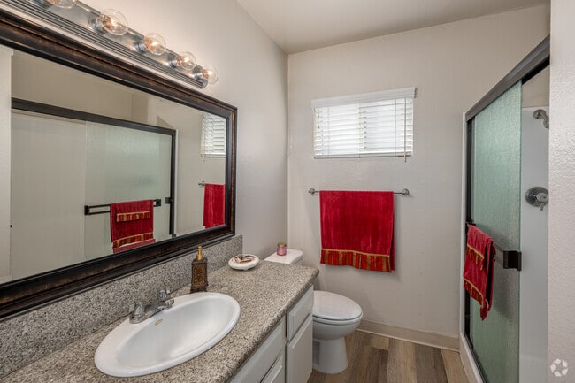 3BR, 2BA - 1,200SF - Second Bathroom