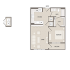 A1.2: 1bed 1bath