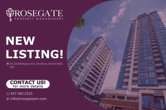 Building Photo - Modern 1-Bedroom Condo with Balcony, Internet & Parking in Downtown Kitchener Unit 401