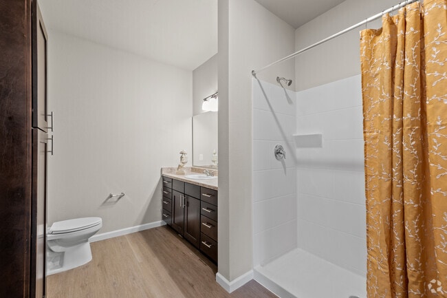 2BR, 2BA - 1,034SF - 1st Bathroom - San Angelo Terrace