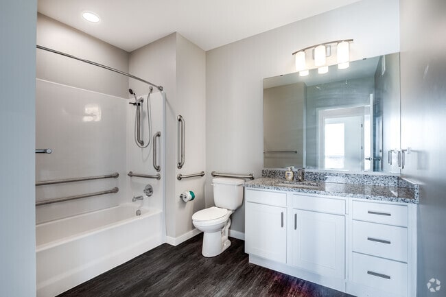 2BR, 1 BA - 941SF - C1 Accessible - The Hollows