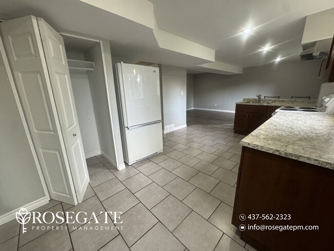 Photo - All-Inclusive 2-Bedroom Basement Apartment with Backyard – Waterloo Unit 2