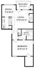 1BR/1BA