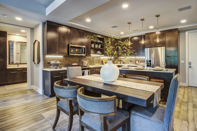 Model Dining and Kitchen - Gables Residences Apartments