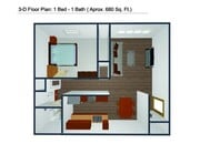 One Bedroom One Bath