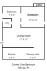1BR/1BA