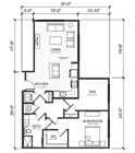 Rose floor plan The Jameson at Kincora