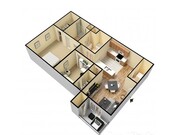 2 Bedroom, 2 Bathroom