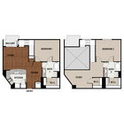 D2 floor plan Bayou on the Bend