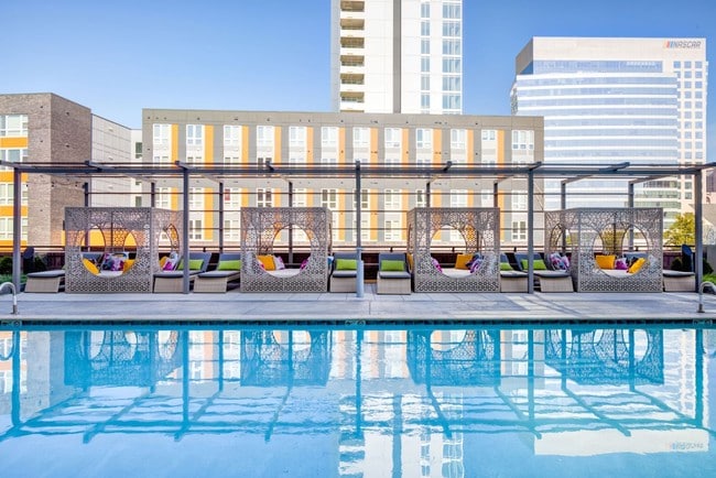 Resort-Inspired Pool with Cabanas - Savoy NC