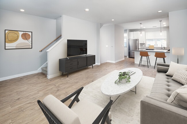 Townhome living area
