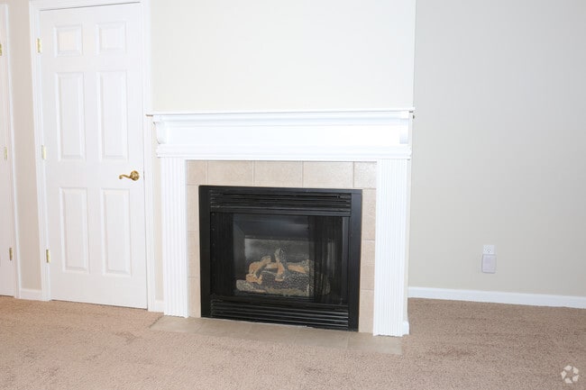 Fireplace - Pine Point Luxury Apartments
