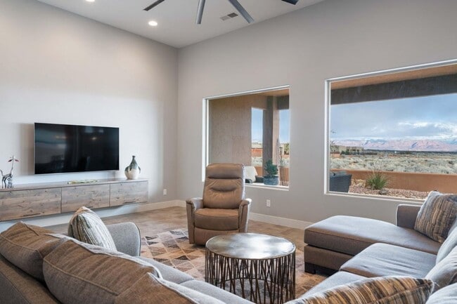 Photo - Stunning home with Unobstructed Panoramic Views of Pine Valley Mountain —  6-Month Lease Only