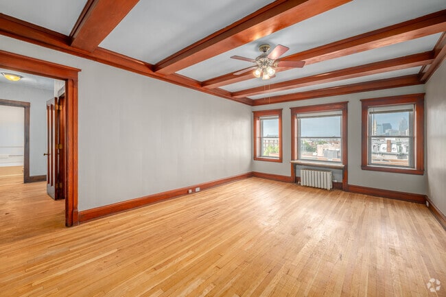 1BR, 1.5BA - 700SF - Living Room