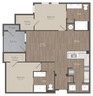B2 - 2x2 floor plan 22Hundred