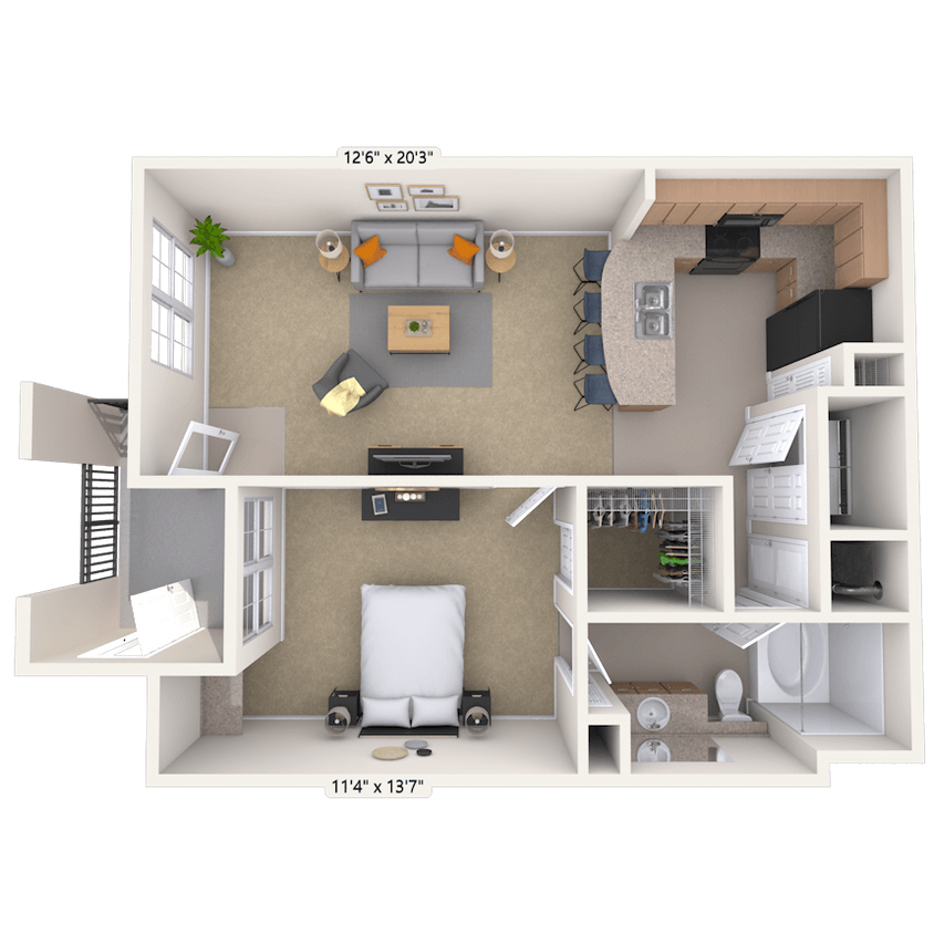 Floor Plan - Hollyhock