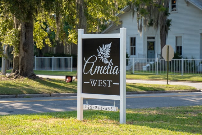 Entrance - Amelia West Townhomes