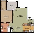 1BR/1BA