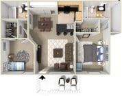 2 Bedroom 2 Bathroom