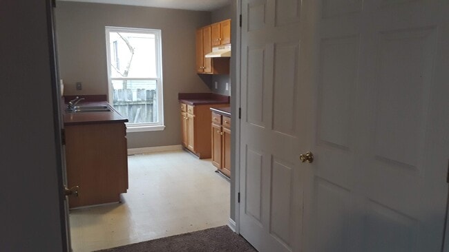 Living Room to kitchen (utility closet)