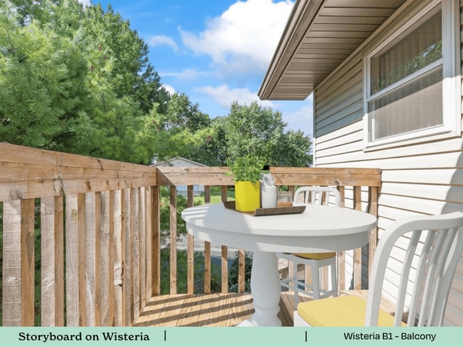 Photo - Storyboard on Wisteria