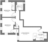 Burbank 2 Bedroom B 5208