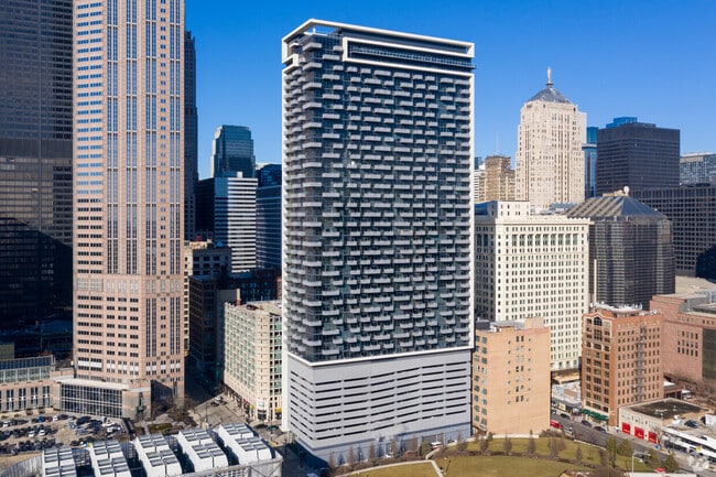 Full building and neighborhood view - 235 W Van Buren St Unit 1717