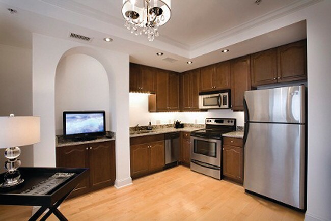 1 BR Kitchen Area