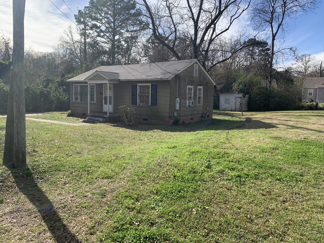 North side from the adjacent lot - 375 Columbus St