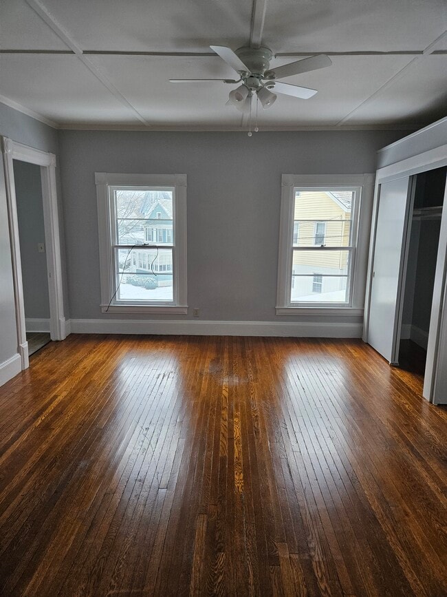 Main living space with large closet - 18 Spring St Unit B