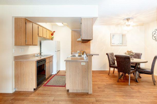Dining Room and Kitchen View