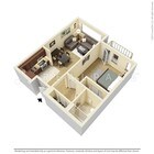1BR/1BA