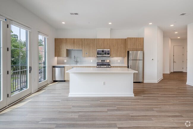 2BR, 2BA - 1,158SF - Kitchen/Dining Room