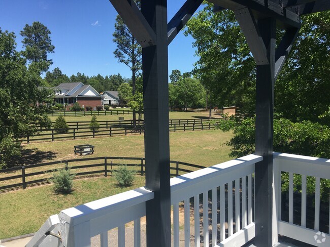 Pasture views from deck - 203 Three Runs Plantation Dr Rental