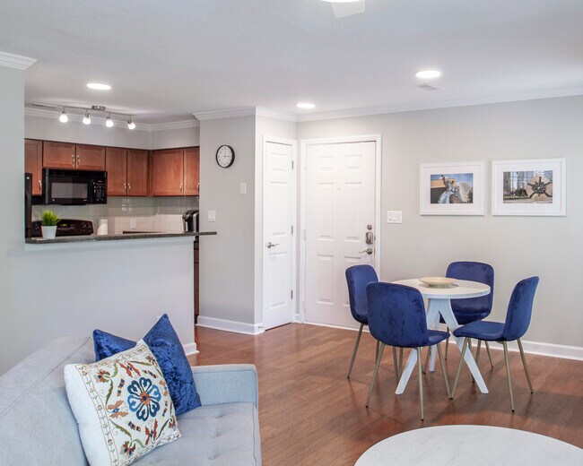 Open concept floor plan