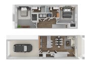 2X2.5 Bedroom Townhome
