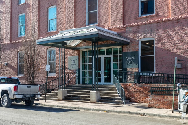 Entrada a los lofts - Auraria Lofts
