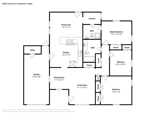 Photo - 3BR/2BA Pet-Friendly Home in Westworth Village | Fenced Yard & Garage