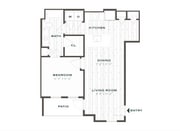 Plano de planta A1 El Chloe Leander