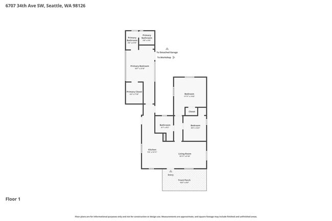 Photo - Inviting 3bed Seattle Home with Garage, Yard, and Parking!