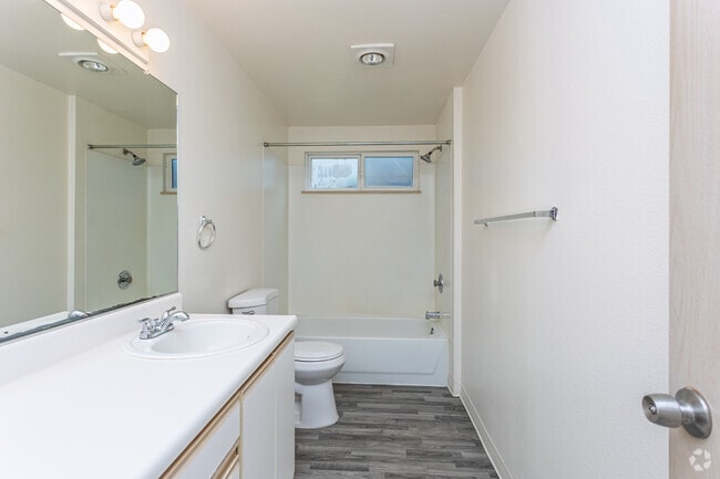 1BR, 1BA - 670SF - Bathroom