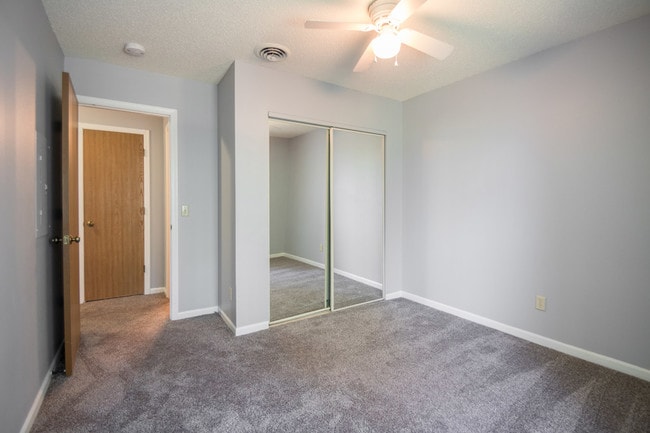Bedroom at Crystal Ridge Apartments in Davenport, IA